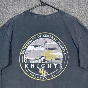 UCF Knights T-Shirt Mens Large Black Short Sleeve University of Central Florida